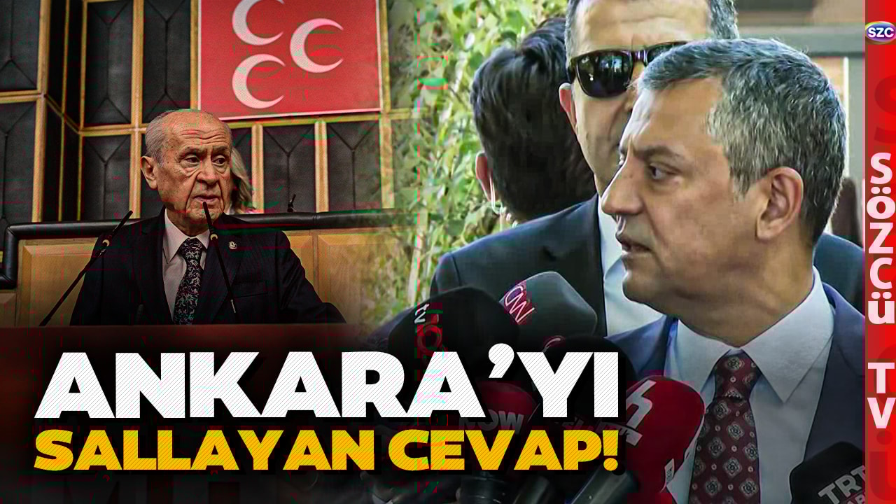 'Şantaj ve Tehdit...' Özgür Özel'den Devlet Bahçeli'ye Gündemi Sallayan Cevap! AKP'ye Ateş Püskürdü