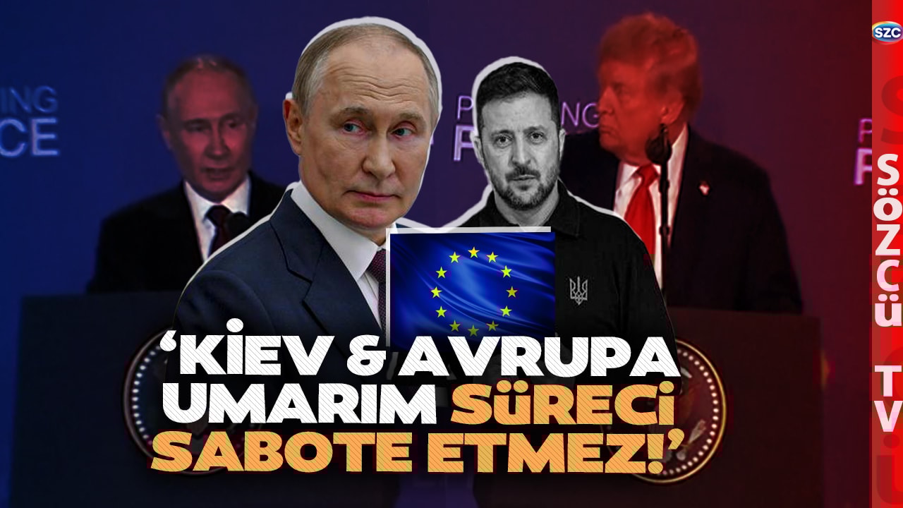 'Kiev & Avrupa Umarım Süreci Sabote Etmez' Putin'den Zirve Sonrası Çarpıcı Zelenski & Avrupa Sözleri