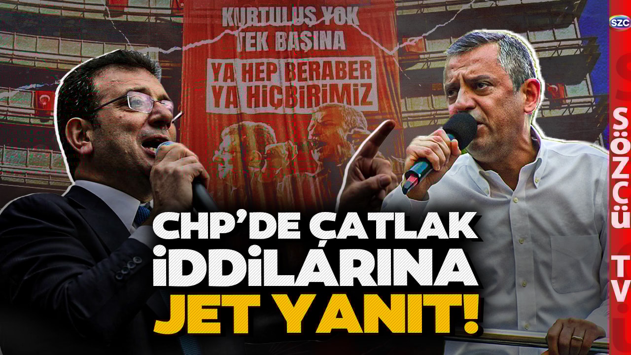 Ekrem İmamoğlu Özgür Özel'le Ters Düştü İddiaları! CHP'li İsimden Jet Hızında Açıklama
