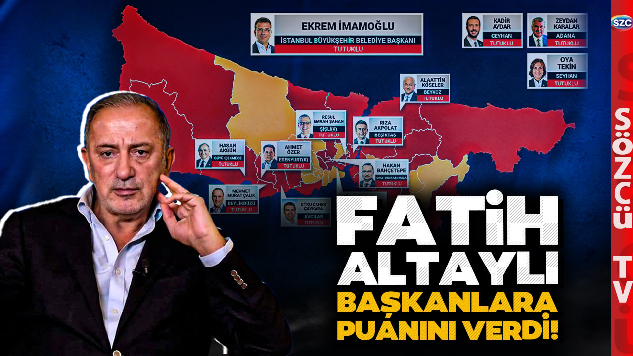 'MORALİ YÜKSEK' Fatih Altaylı Ekrem İmamoğlu Zeydan Karalar ve Resul Emrah Şahan'ı Puanladı!