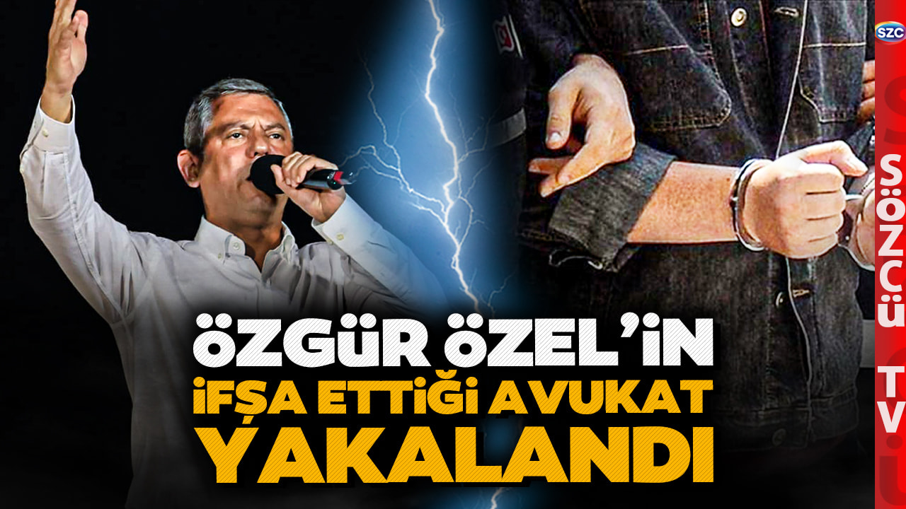 Özgür Özel'in İfşa Ettiği Avukat Mehmet Y.'ye Operasyon! Yurt Dışına Kaçarken Yakalandı