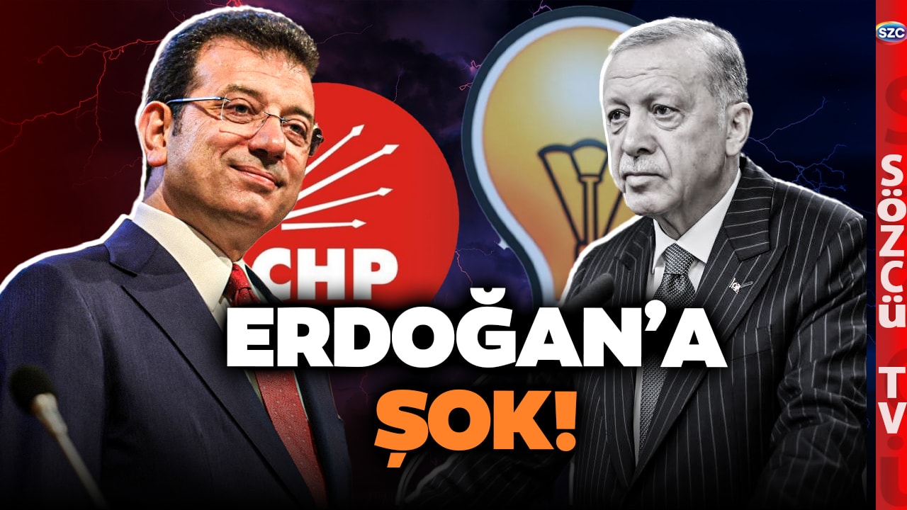 Anketlerden Erdoğan'a Soğuk Duş! Ekrem İmamoğlu Fark Attı! CHP AKP'yi Ezdi Geçti