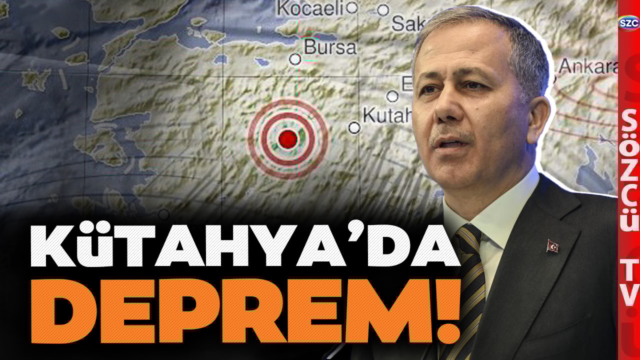 Kütahya'da Korkutan Deprem! Türkiye Beşik Gibi Sallanıyor! Ali Yerlikaya'dan İlk Açıklama