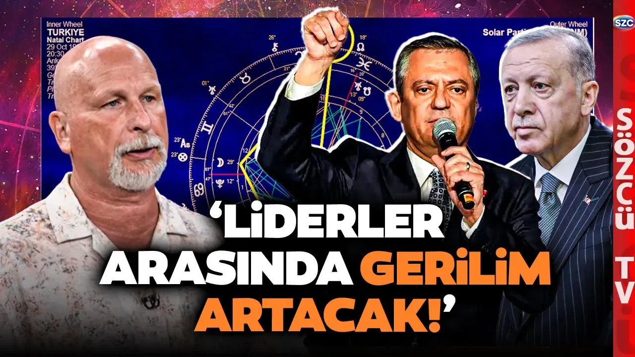 Güneş Tutulmasında Özgür Özel ve Erdoğan İçin Kritik Etkiler Yer Aldı! Astrolog Öner Döşer Anlattı