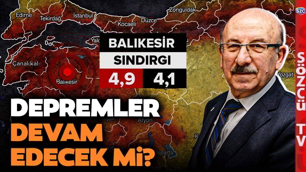 'Beklenenden Uzun Sürdü' Balıkesir'de Korkutan Depremler! Okan Tüysüz'den Endişelendiren Açıklama
