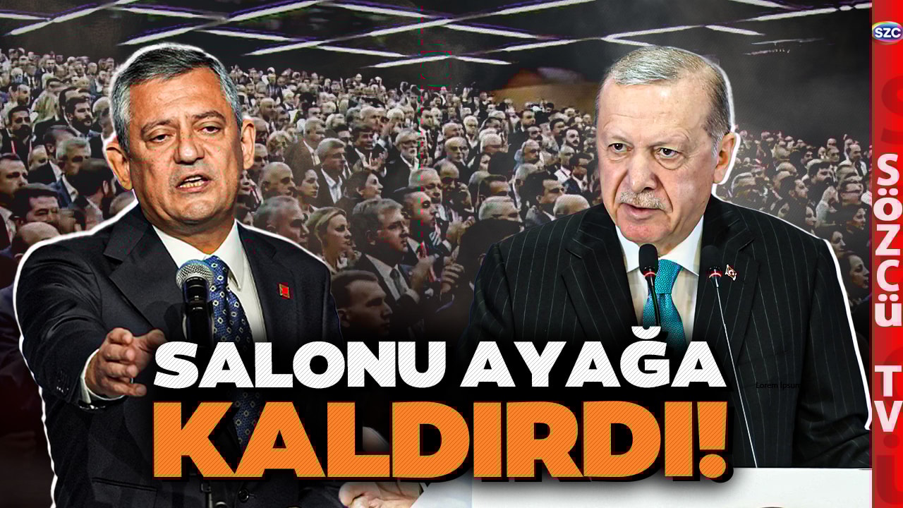 'KALKIN AYAĞA KALKIN' Özgür Özel Kurultay Salonunu Yıktı Geçti! Erdoğan'a Tarihi Gözdağı