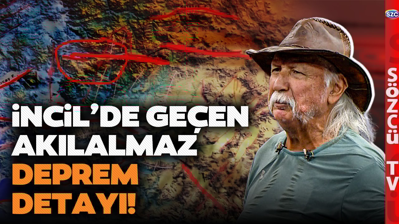 Şener Üşümezsoy'dan Çok İlginç Bilgiler! İncil'de Geçen Çok Riskli Deprem Bölgelerini Anlattı!