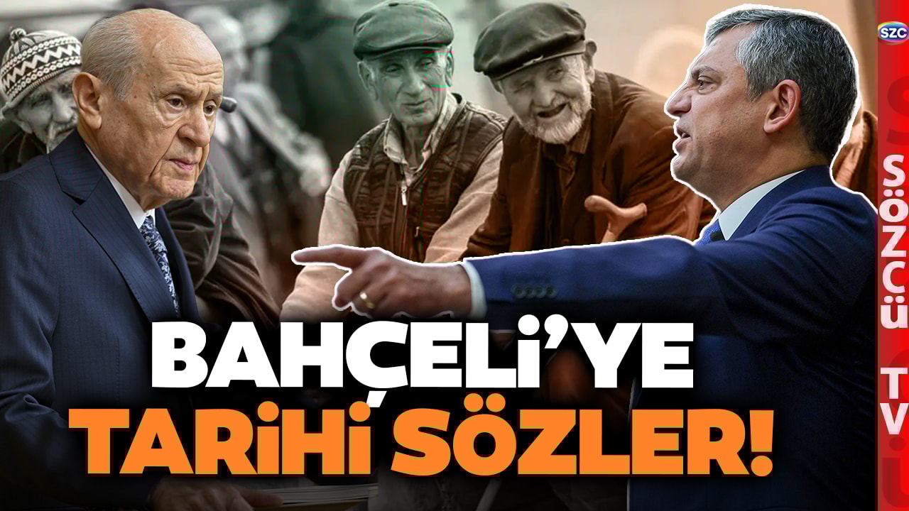 Özgür Özel Kürsüden Devlet Bahçeli'ye Ses Yükseltti! Gündeme Damga Vuran Emekli Çıkışı