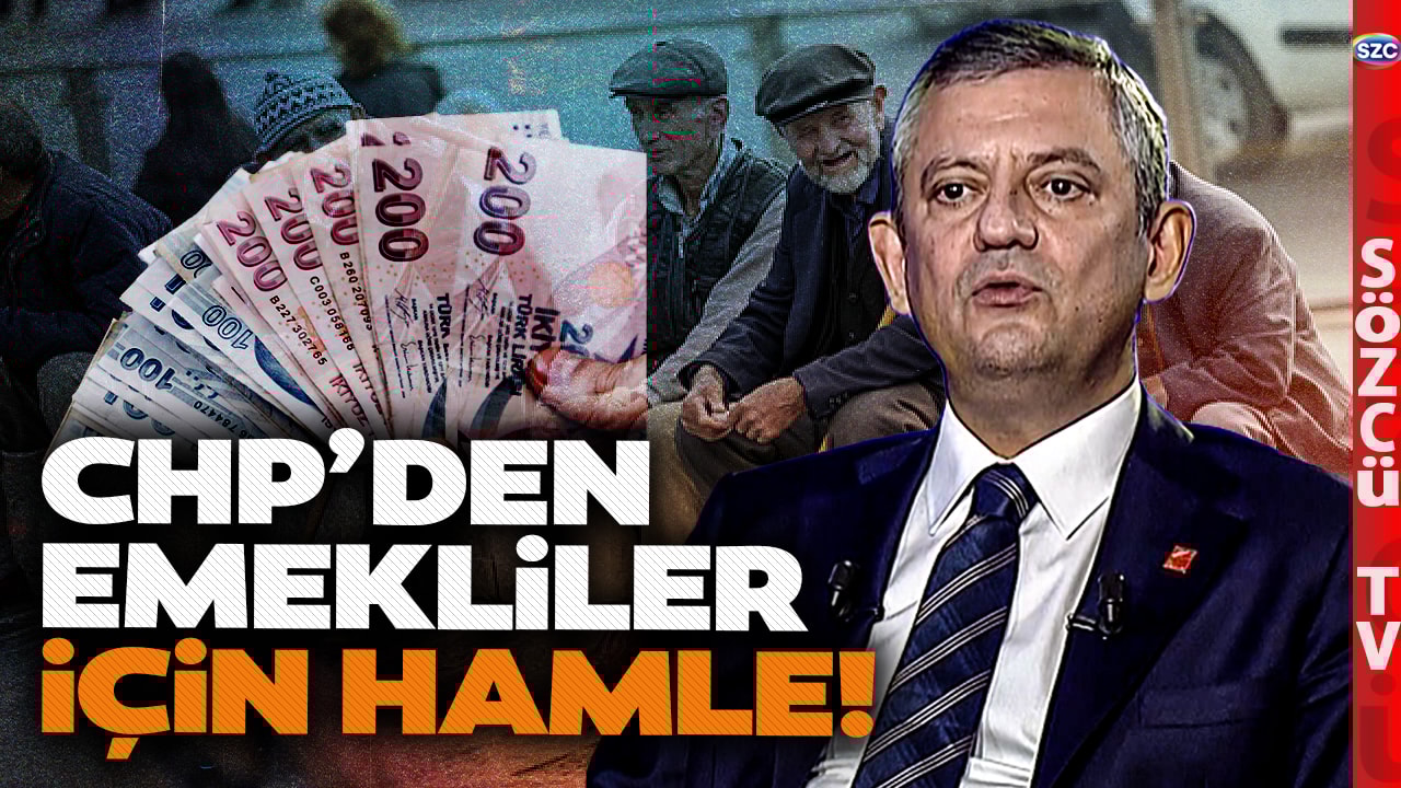 Özgür Özel CHP'nin Emekliler için Tarihi Hamlesini Anlattı! Siyaset Sallanacak!