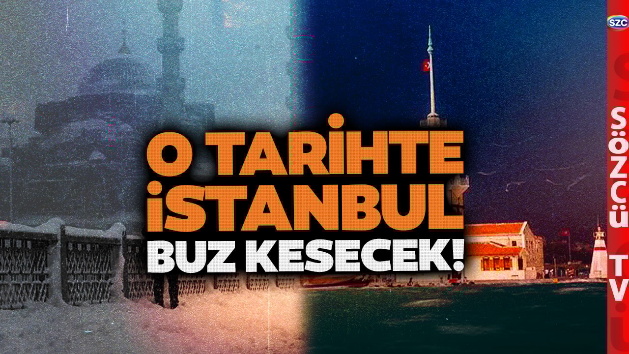 AKOM Uyardı! İstanbul'da Dondurucu Soğuk Geliyor! Her Yer Buz Kesecek!