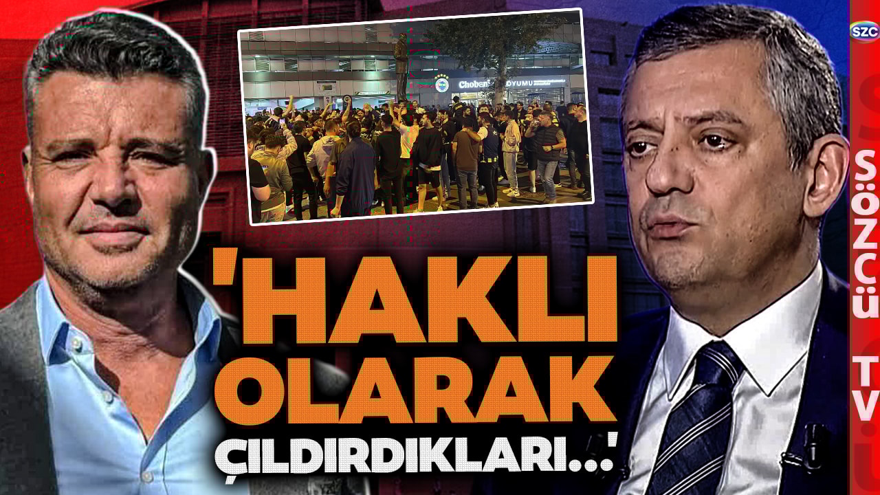 'Haklı Olarak Çıldırdıkları' Özgür Özel Olay Fenerbahçe ve Sadettin Saran Sözleri
