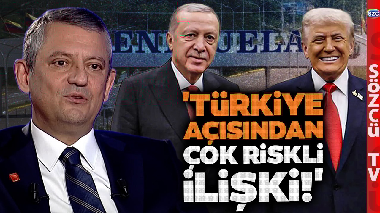 'Türkiye Açısından Çok Riskli İlişki' Özgür Özel'den Çarpıcı Erdoğan Trump Sözleri!