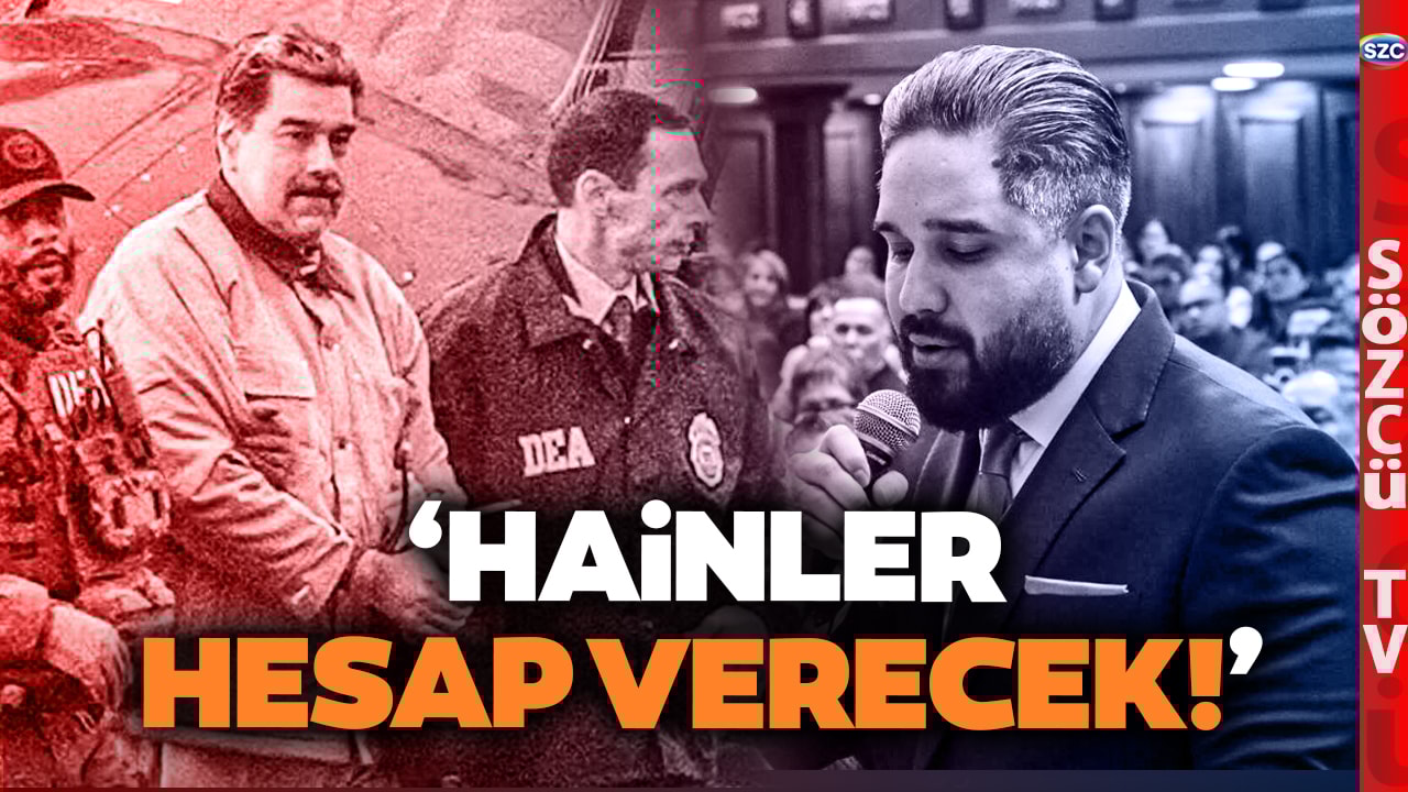 Maduro'nun Oğlu ABD'ye Meydan Okudu! Konuşurken Sesi Titredi! Ayakta Alkışlandı