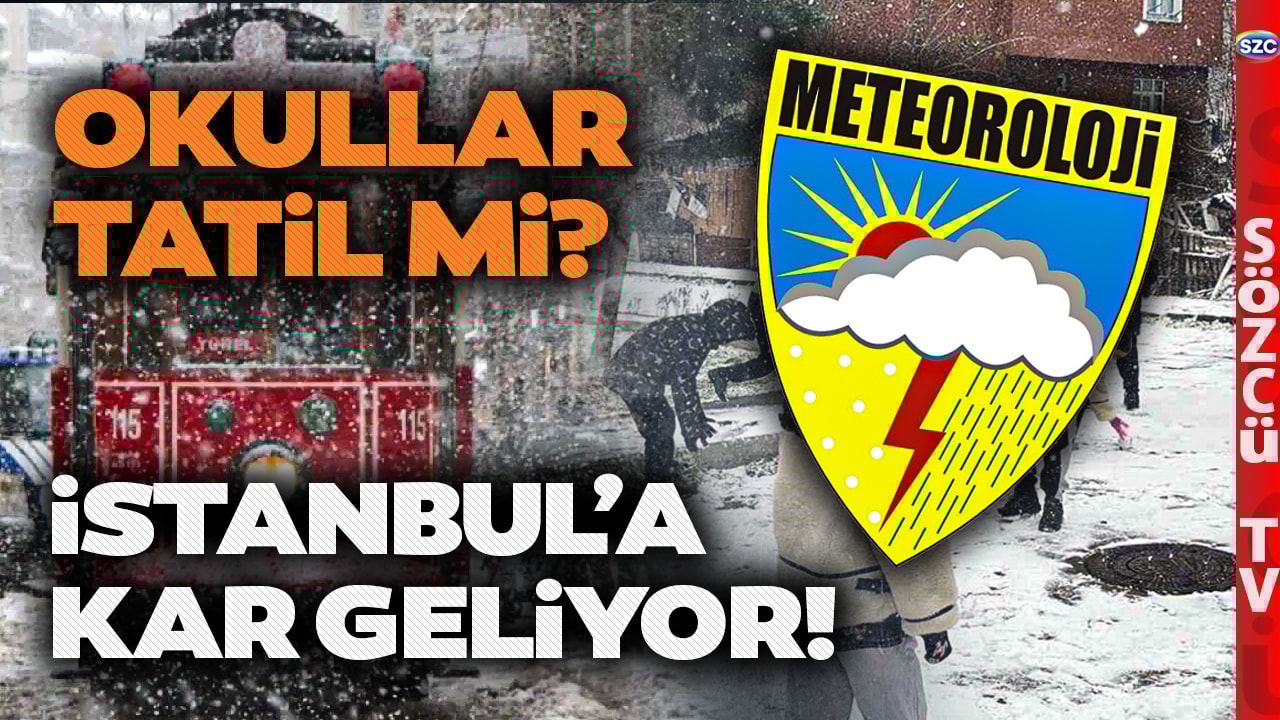 Uzman İsim Açıkladı! İstanbul'a Kar Geliyor! 68 İlde Sarı Kodlu Alarm! Okullar Tatil Olabilir