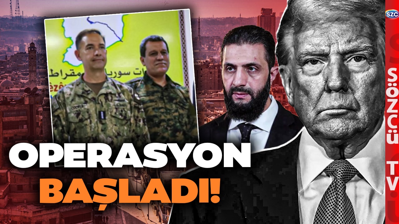 ABD Suriye'de O Operasyonu Başlattı! Mazlum Abdi'yle Fotoğrafı Vardı! ABD Düğmeye Bastı