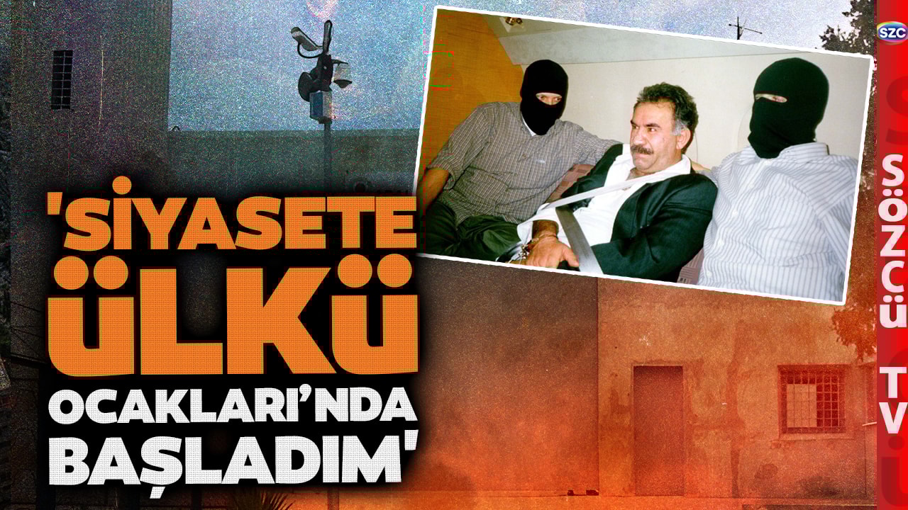 'Siyasete Ülkü Ocakları'nda!' Abdullah Öcalan Neler Söylemiş Neler! Ankara'yı Sallayan O Tutanaklar