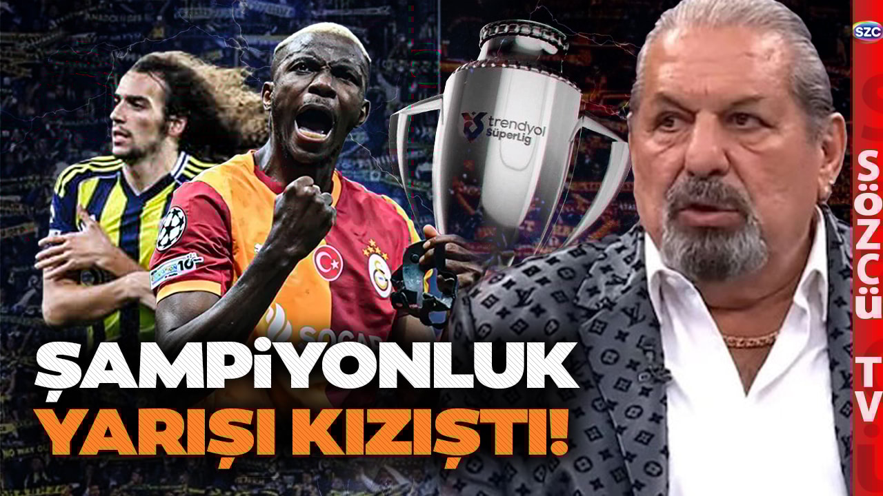 'Galatasaray 8-9 Puan Önde Olmalıydı' Erman Toroğlu'ndan Bomba Analiz! Fenerbahçe Avantajlı