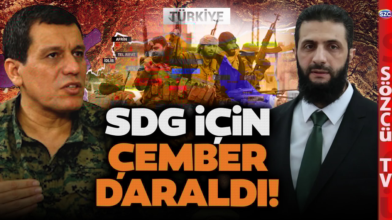 Mazlum Abdi İçin Çember Daraldı! Şara Ordu Hazırlığını Yaptı! Anlaşma Yapmazsa...