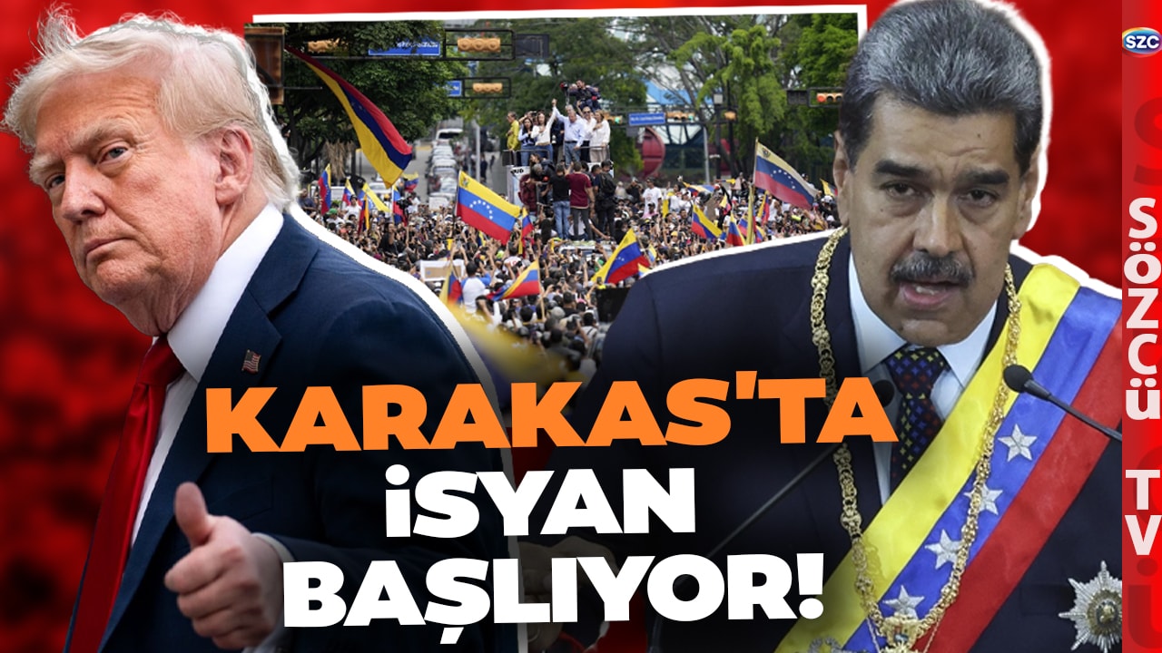 Trump Küplere Binecek! Venezuela'da Kıyamet Kopabilir! Yönetim Halkı Sokağa Çağırdı