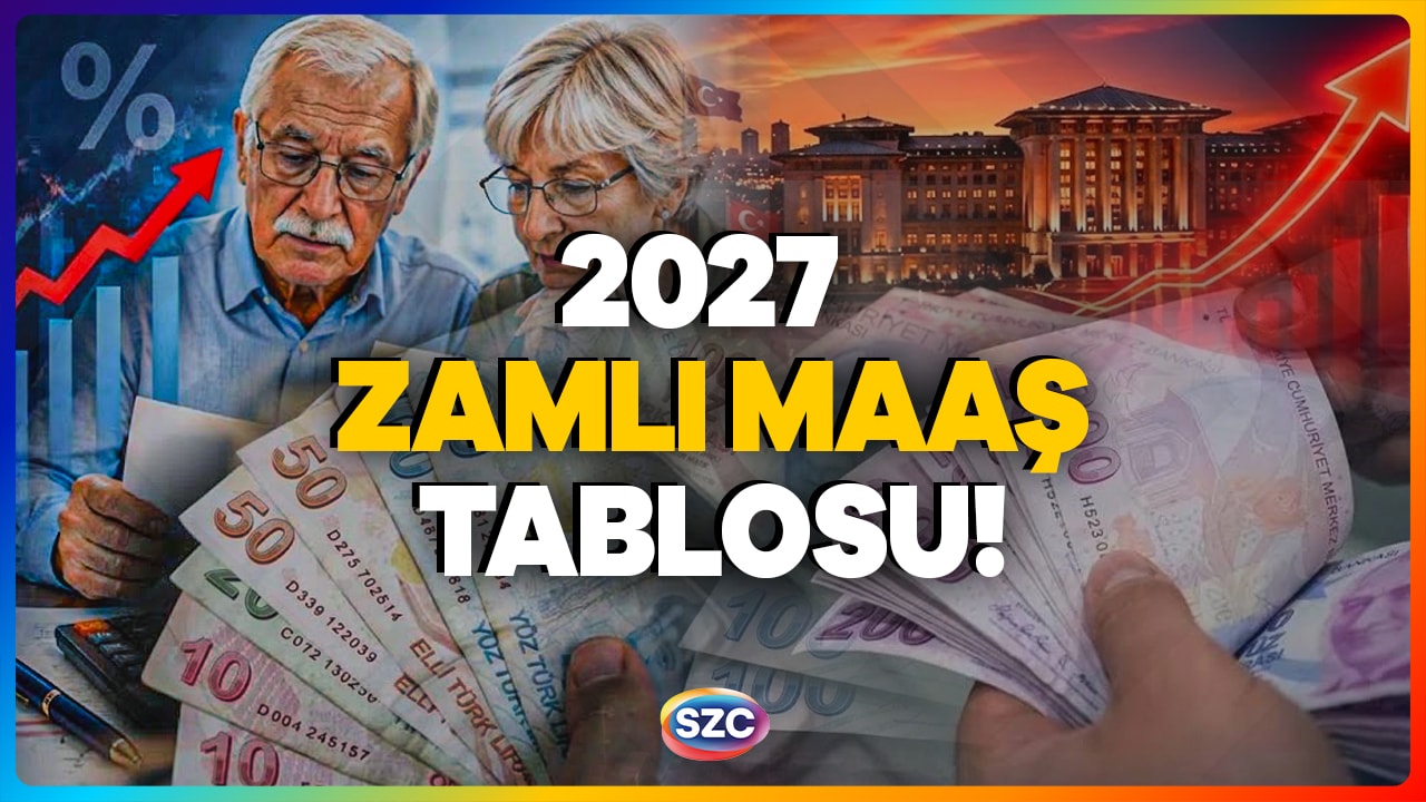Asgari Ücret ve Emeklilerin Zamlı Maaş Tablosu Hesaplaması! İşte Olası Zam Tablosu!