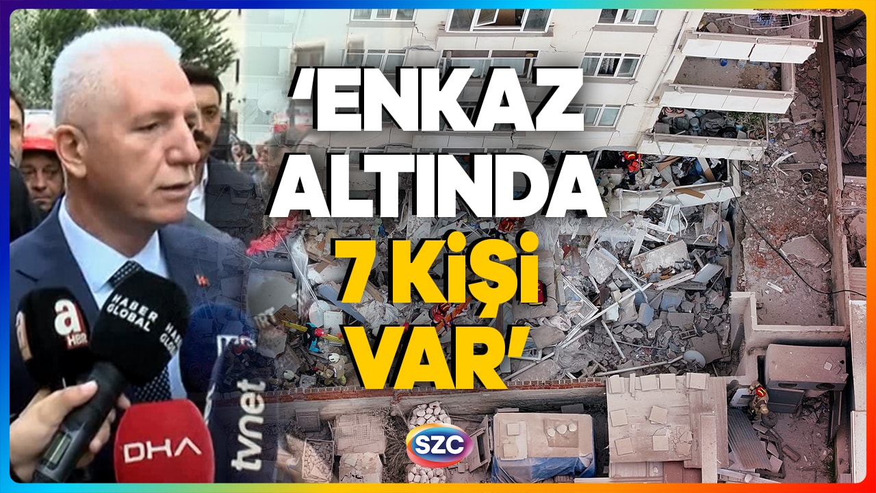 İSTANBUL'DA FACİA! Maltepe'de 7 Katlı Bina Çöktü! Vali Davut Gül'den İlk Açıklama