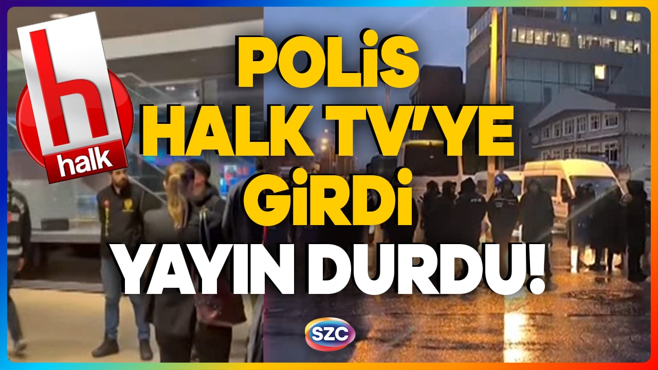 Halk TV'ye Kayyım Atandı! Polis Yayını Durdurdu! Rejiye El Konuldu Yayın Kesildi