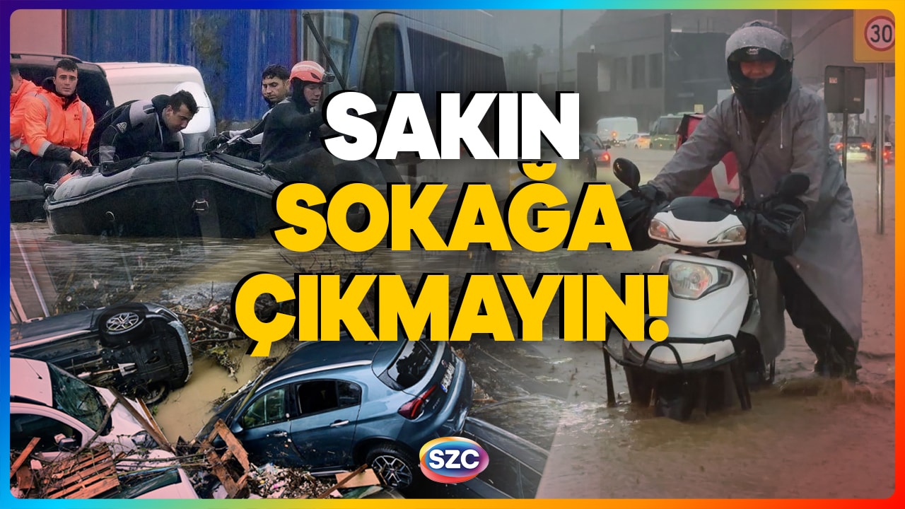 SARIYER AYAZAĞA KAĞITHANE SULAR ALTINDA! İnanılmaz Anlar! Metrekareye 272 Kg Yağış