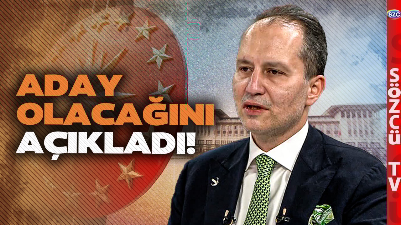 Fatih Erbakan Cumhurbaşkanlığına Aday Olacağını Açıkladı! Siyaset Alevlenecek!