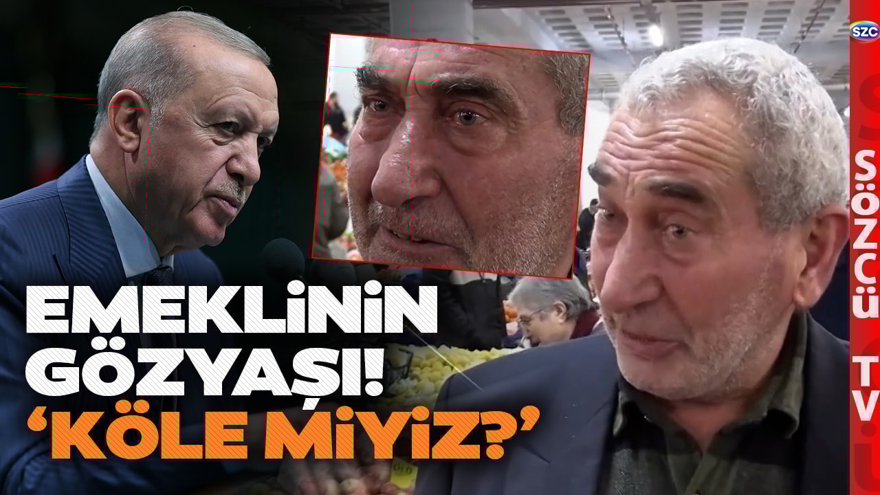 Emekli Amca Gözyaşlarını Tutamadı Ağlayarak İktidara Sandık Çağrısı Yaptı! 'KÖLE MİYİZ BİZ?'