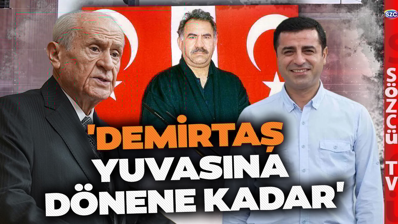 Bahçeli Bir Kere Daha El Yükseltti! Ankara Alev Alev! Çarpıcı Demirtaş Öcalan Çıkışı!