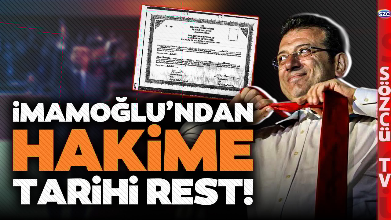 Ekrem İmamoğlu Mahkemede Masaya Vurdu! 'Ben Sahteci Miyim? Hadi Oradan!'
