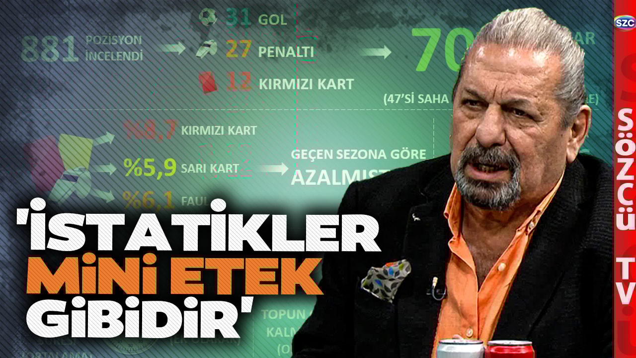 Erman Toroğlu'ndan Futbolda Gündem Yaratacak Sözler! 'İstatistikler Mini Etek Gibidir...'