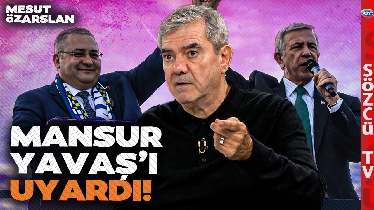 'Bunu Mansur Yavaş'a Karşı Kullanacak' Yılmaz Özdil AK Parti'nin Mesut Özarslan Planını Açıkladı!