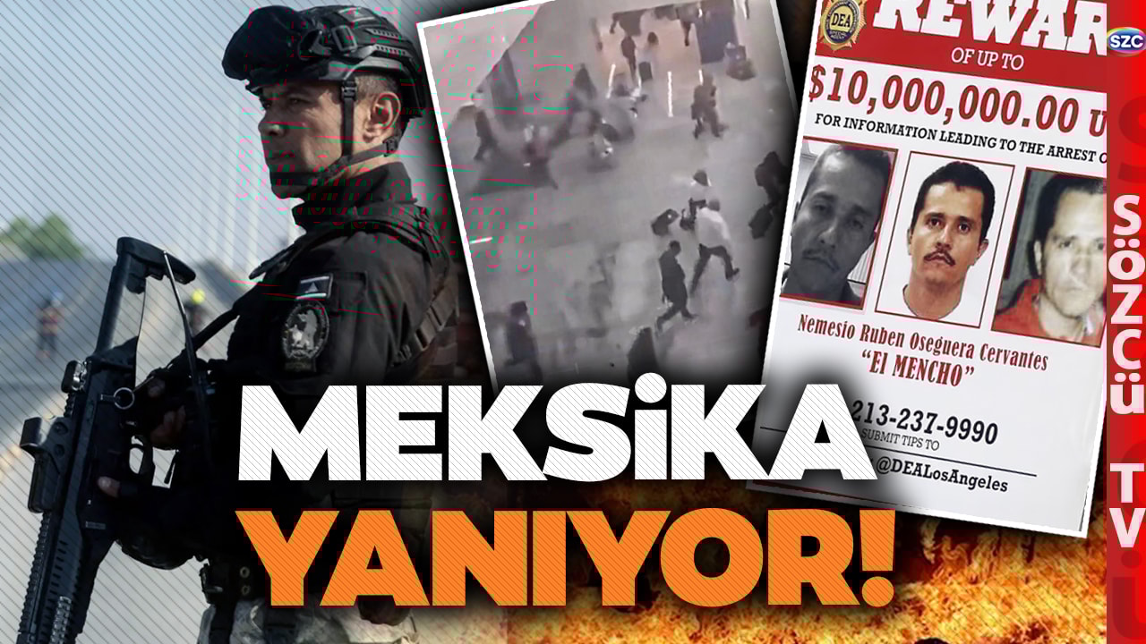 Meksika’da Kırmızı Alarm! Şehirler Yanıyor İnsanlar Ülkeden Kaçıyor! Dehşet Verici Görüntüler