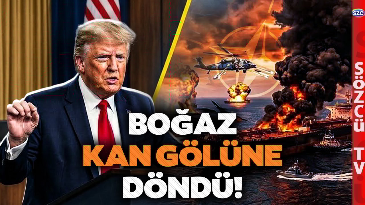 Trump Resti Çekti! NATO'ya Tehdit Gibi Sözler! Hürmüz Boğazı'nda Gemiler Havaya Uçuruldu!