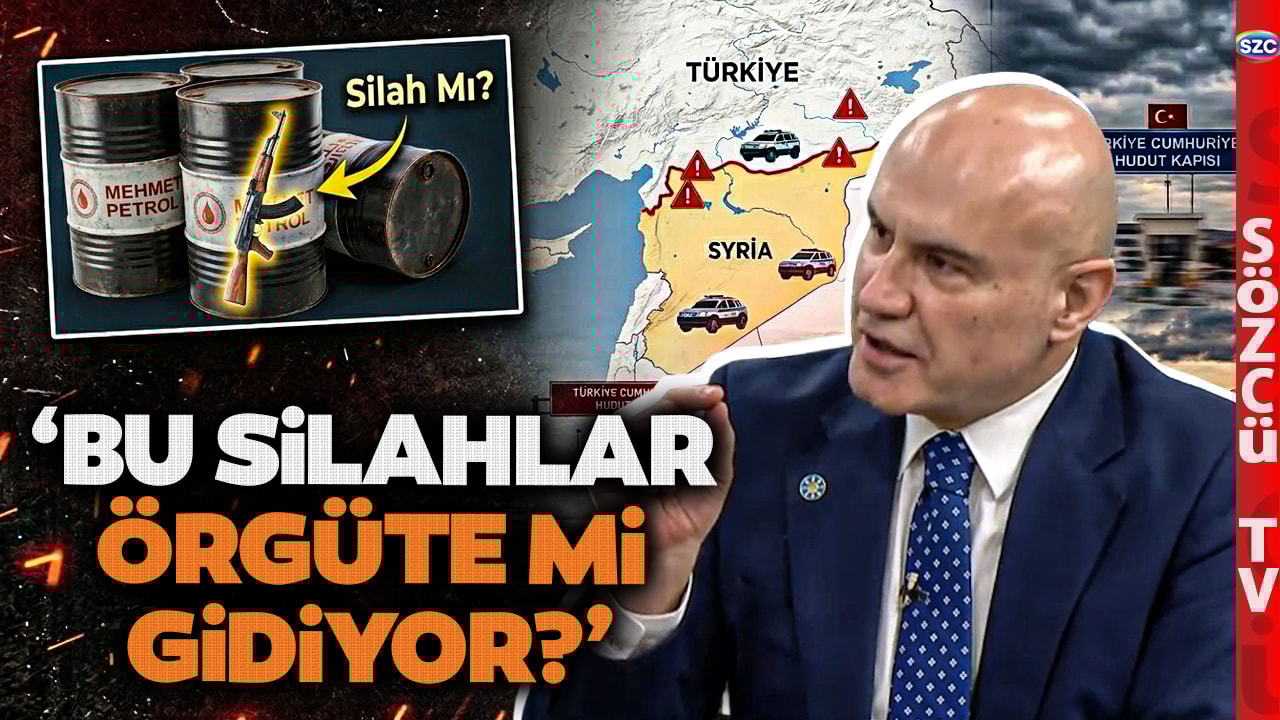TURHAN ÇÖMEZ'DEN GÜNDEMİ SARSACAK İDDİA: "Sınırımızdan Silah mı Geçiyor?"