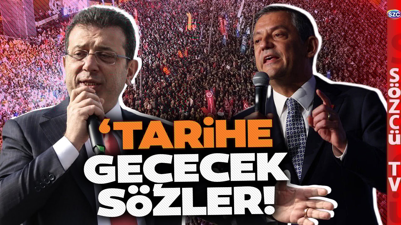 Özgür Özel'den AK Parti'nin Uykularını Kaçıracak Miting! Ekrem İmamoğlu İçin Mahşeri Kalabalık!