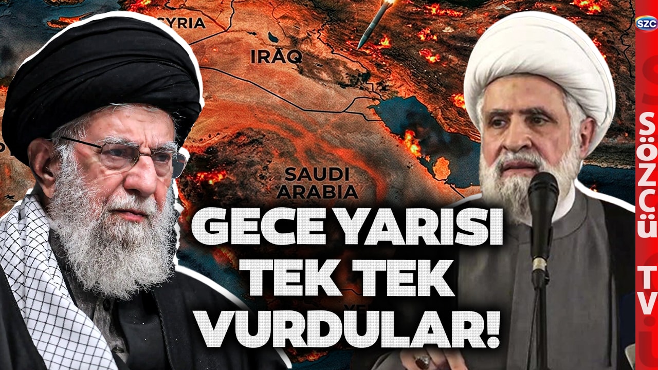 O Ülkelerde Sirenler Çalıyor! İran Füzeleri Vuruyor! Hizbullah'tan İsrail'e Gece Yarısı Sürprizi!