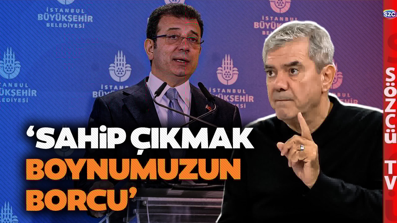 YILMAZ ÖZDİL'DEN TARİHİ UYARI: "Bu Bir Ekrem İmamoğlu Değil Demokrasi Davasıdır!"