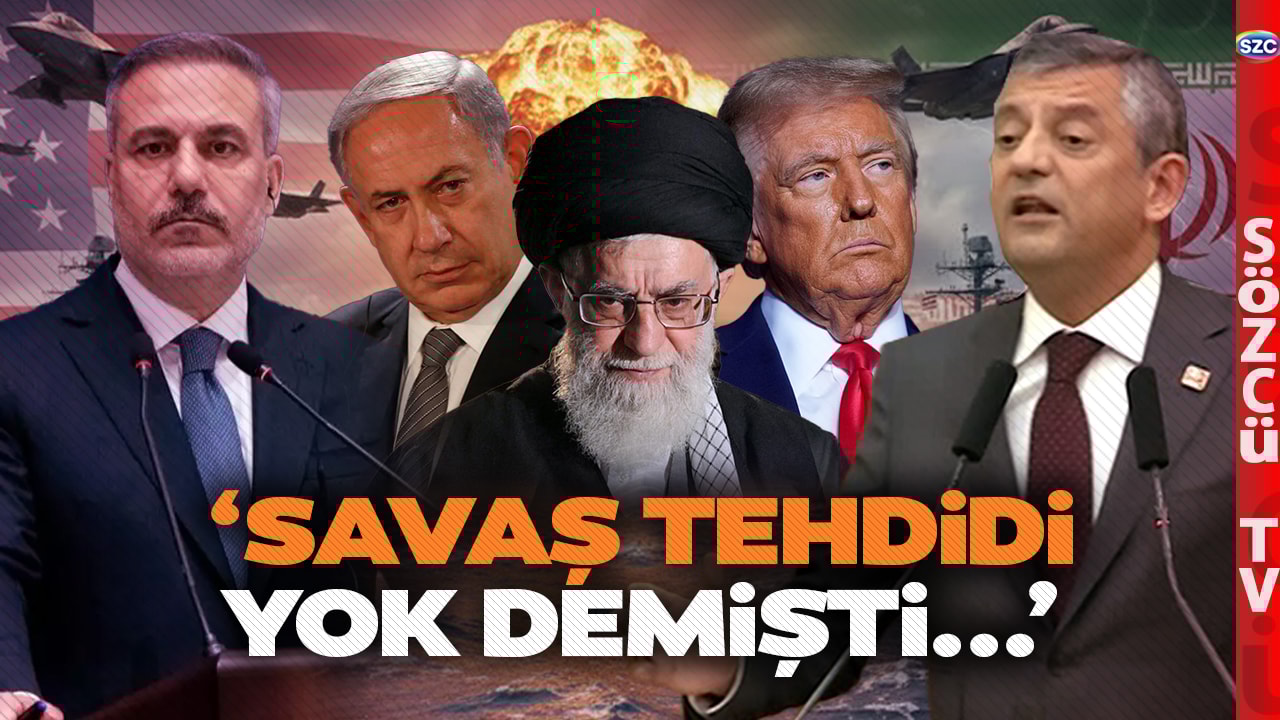 Özgür Özel'den Hakan Fidan'a İran Çıkışı! 'ABD İsrail Gemi Yığdı Hakan Fidan Görmüyor'