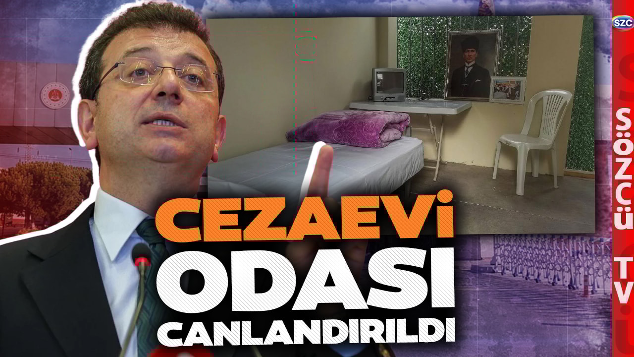 Ekrem İmamoğlu'nun Cezaevi Odası Dayanışma Evi'nde Canlandırıldı! Adalet Nöbeti Devam Ediyor