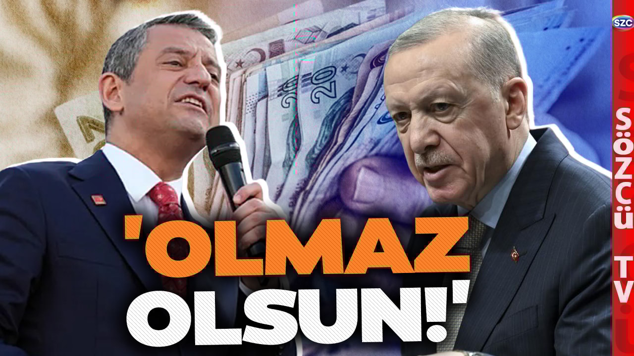 'Yazıklar Olsun Böyle Müjdeye!' Erdoğan'ın Bayram İkramiyesi Sözlerine Özgür Özel Ateş Püskürdü