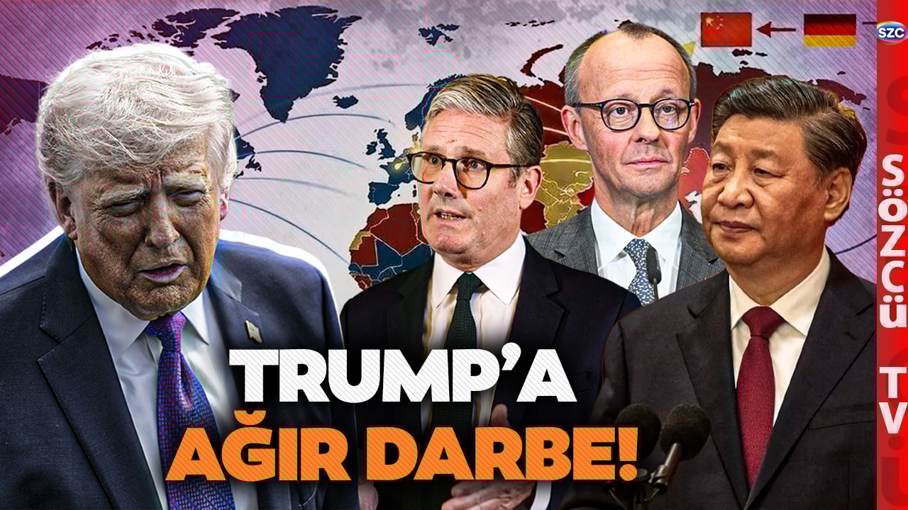 TRUMP YALNIZ KALDI! Çin Devreye Girdi! Almanya ve İngiltere'den ABD'ye Tokat Gibi Cevap!