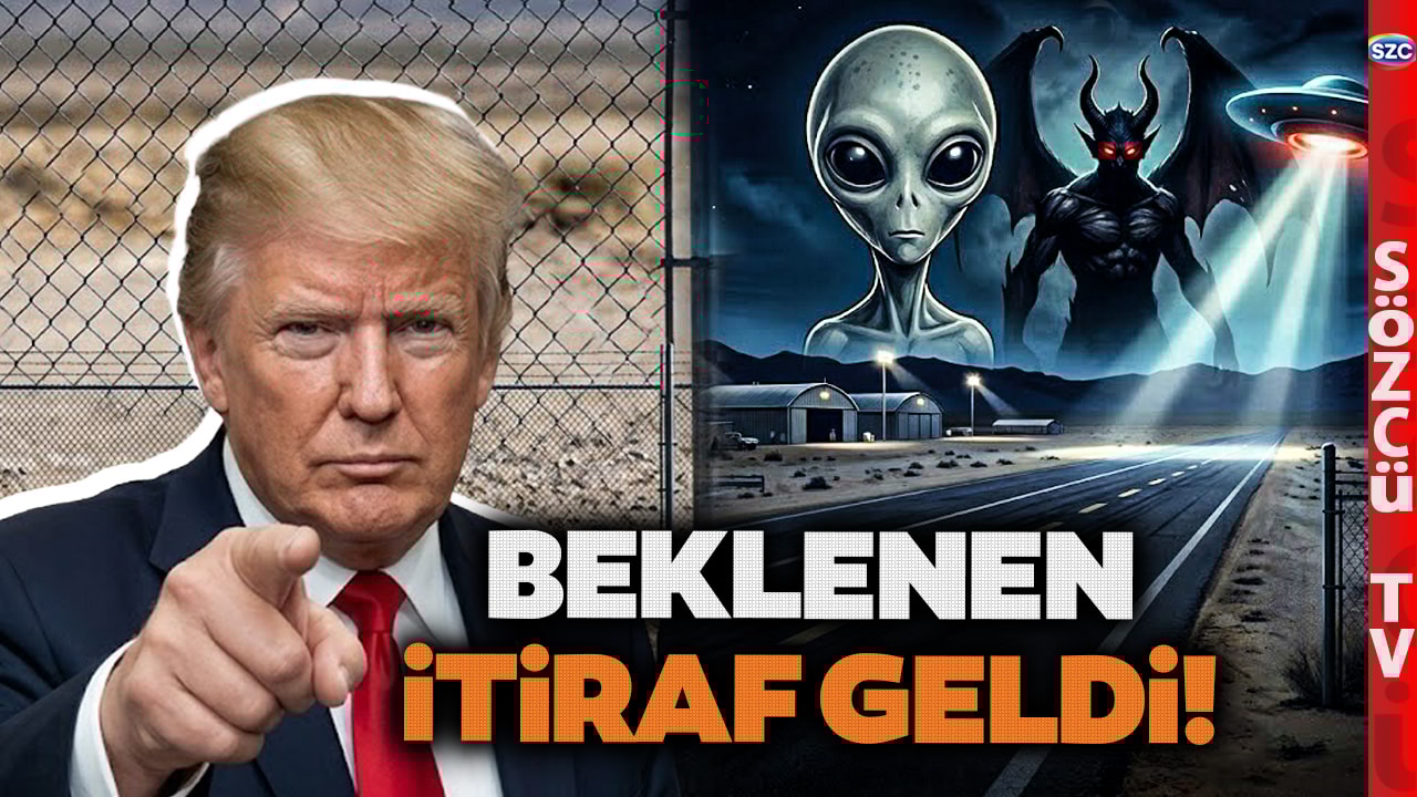 Trump'tan Tarihi UFO İtirafı! Gizli 51. Bölge Dosyaları Açılıyor! Uzaylı Değil İblis