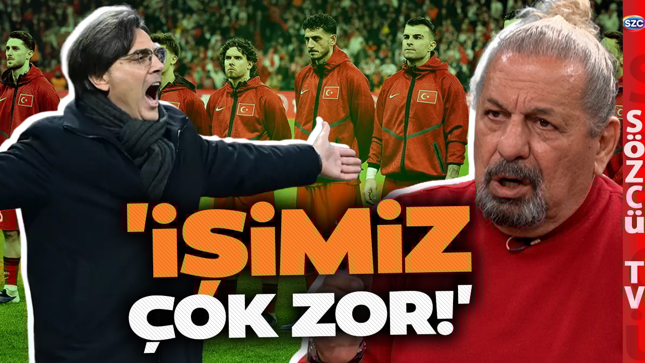'İşimiz Çok Zor!' Erman Hoca Kosova Türkiye Maçının Devre Arasına İmzayı Attı! Korkutan Uyarı