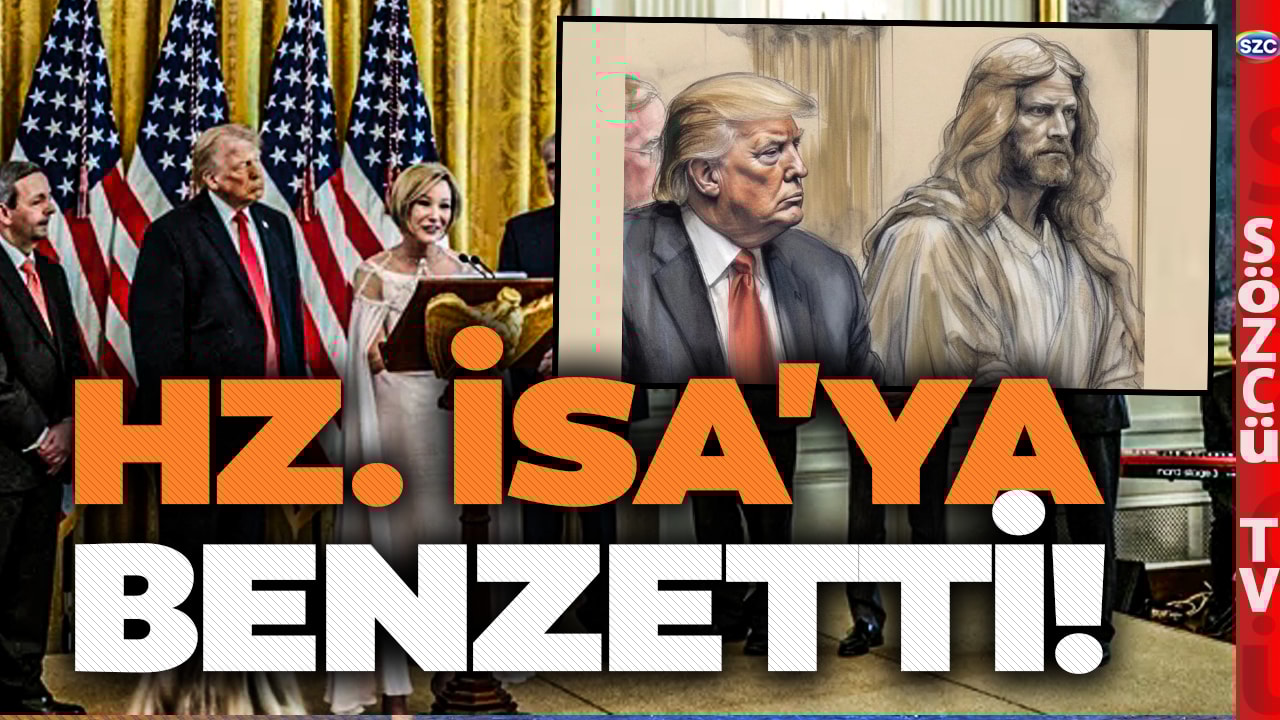 Trump'ı Hazreti İsa'ya Benzetti! ABD ve Beyaz Saray'ı Karıştıran Anlar!
