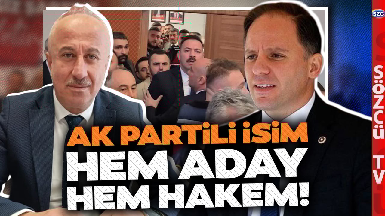 AK Partili İsim Hem Aday Hem Hakem Oldu! Zonguldak Karıştı! Deniz Yavuzyılmaz Esti Gürledi