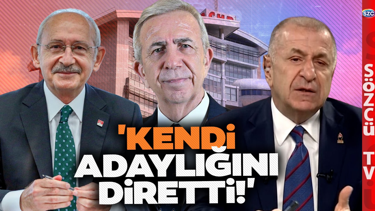 Ümit Özdağ Yeri Yerinden Oynatacak! Mansur Yavaş İsmini Kılıçdaroğlu Reddetmiş!