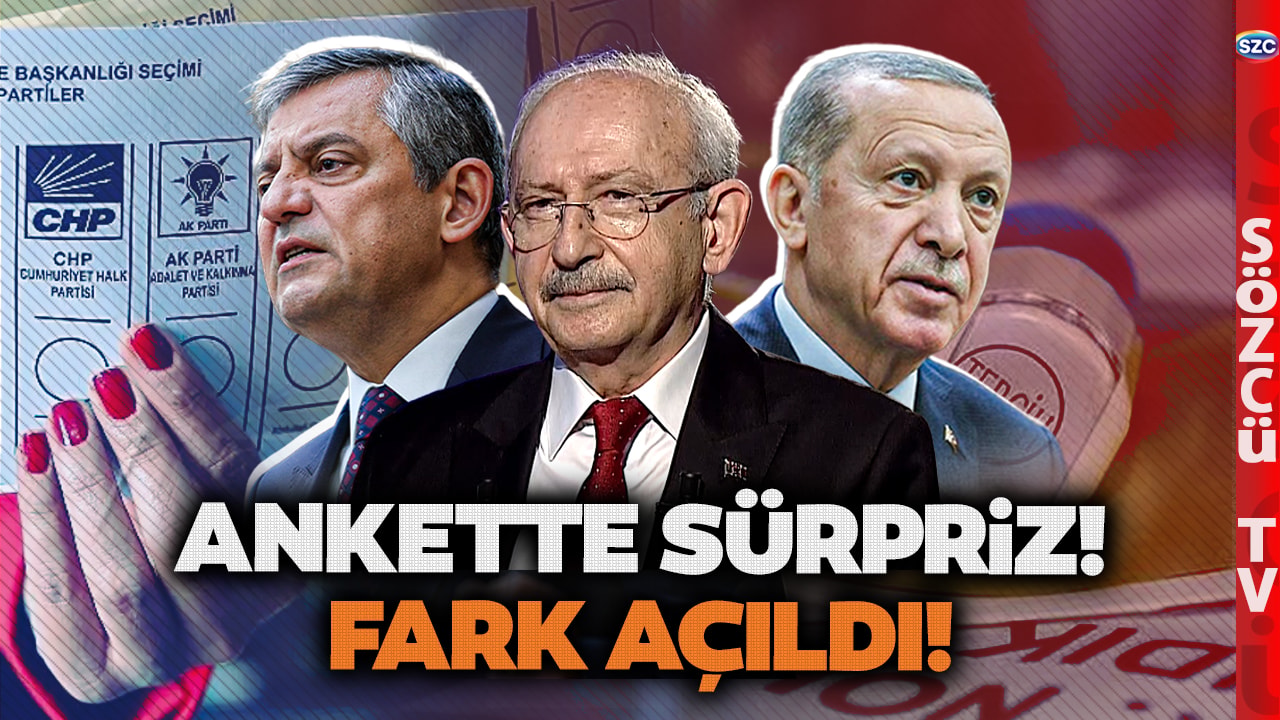 Kılıçdaroğlu'na Bir Şok Daha! Son Anket Ortaya Çıktı! AKP ve CHP Arasındaki Fark Açılıyor!