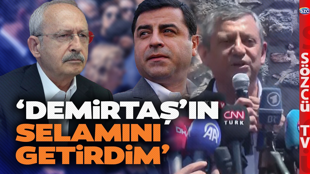 'Demirtaş'ın Selamını Getirdim' Kılıçdaroğlu'na Mesaj mı? Özgür Özel Diyarbakır'da Seslendi!